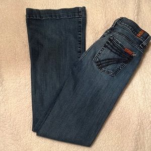 7 for all mankind jeans, size 26
